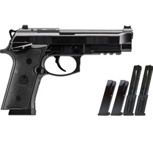 Beretta 92GTS 9mm 4.7" Barrel 18/30-Rounds Holster Bundle