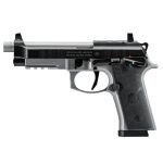 Beretta 92XI SAO Tactical Black / Silver 9mm 5.1" Barrel 10-Rounds