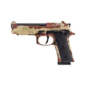 Beretta 92Xi Combat Chocolate Chip Camo 9mm 4.7" Barrel 15-Rounds