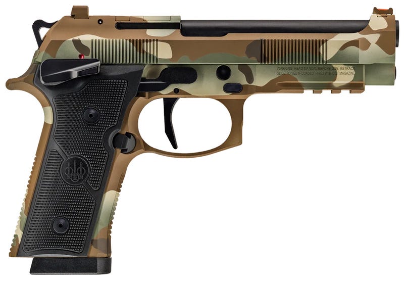 Beretta 92Xi Combat Series MultiCam 9mm 4.7" Barrel 15-Rounds