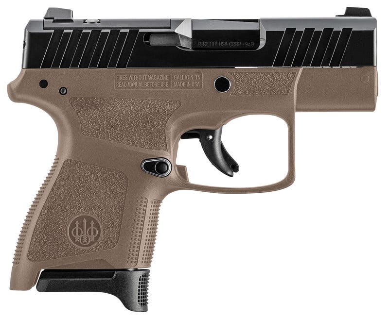 Beretta APX-A1 Carry Flat Dark Earth 9mm 3.3" Barrel 6-Rounds USED