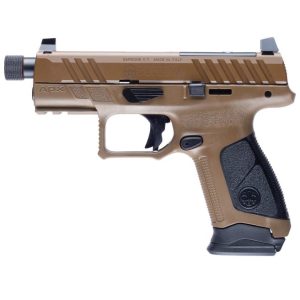 Beretta APX-A1 Compact Tactical Flat Dark Earth 9mm 4.2" Threaded Barrel 17-Rounds