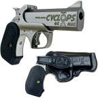 Bond Arms Cyclops Stainless .44 Mag 4.25" Barrel 1-Rounds w/ Holster