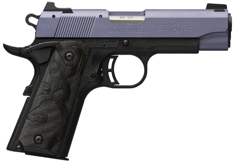 Browning 1911-22 Crushed Orchid .22 LR 3.6" Barrel 10-Rounds