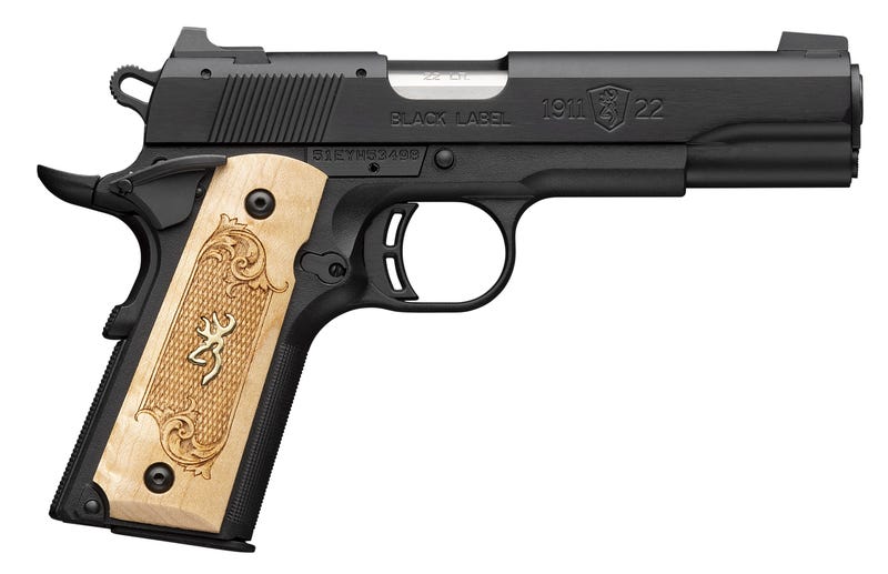 Browning 1911-22 Medallion .22 LR 4.25" Barrel 10-Rounds w/ Maple Grips