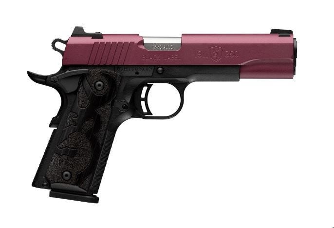 Browning 1911-380 Black Label Black Cherry .380 ACP 4.25" Barrel 10-Rounds