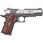 Browning 1911-380 Black Label Medallion Pro Compact Stainless .380 ACP 3.63" Barrel 8-Rounds