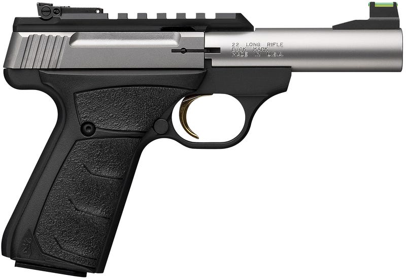 Browning Buck Mark Plus Micro Bull Stainless / Black .22 LR 4" Barrel 10-Rounds