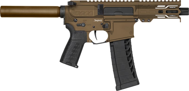 CMMG Banshee MK4 Midnight Bronze .22 LR 4.5" Barrel 25-Rounds No Brace