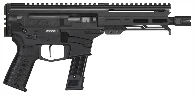 CMMG Dissent MK17 9mm 6.5" Barrel 21-Rounds No Brace