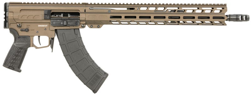 CMMG Dissent MK47 Coyote Tan 7.62 X 39 16.1" Barrel 30-Rounds No Stock