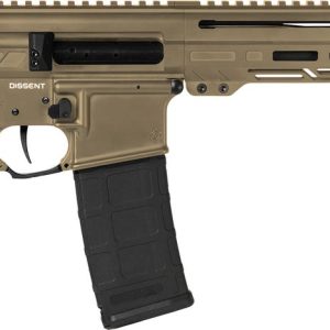 CMMG Dissent Mk4 Coyote Tan 5.56 6.5" Barrel 30-Rounds No Brace