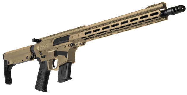CMMG Resolute MK57 Coyote Tan 5.7 X 28 16.1" Barrel 20-Rounds