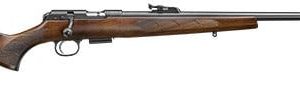 CZ 457 Lux Blued / Turkish Walnut Stock .17 HMR 24.8-inch 5Rds