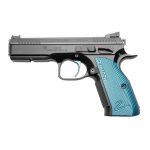 CZ Custom Shadow 2 ACCU 9mm 4.89" Barrel 17-Rounds Blue Grips