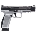 Canik METE SFx Black/White 9mm 5.2" Barrel 20-Rounds