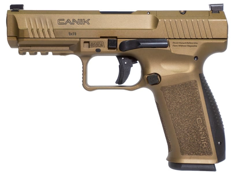 Canik TP9 METE SFT Burnt Bronze 9mm 4.46" Barrel 18/20-Rounds
