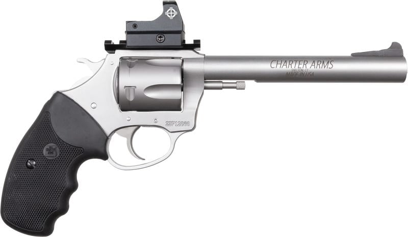 Charter Arms Target Mastiff Stainless .357 Mag 6" Barrel 5-Rounds w/ Sightmark Micro