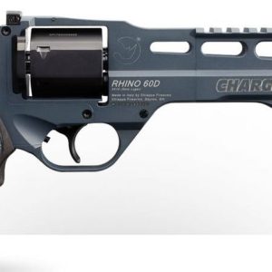 Chiappa Firearms Charging Rhino 60D Gen II Slate Grey 9mm 6" Barrel 6-Rounds