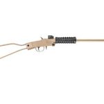 Chiappa Firearms Little Badger Single Shot Rifle 22 LR 16.5" Barrel Desert Sand Wire Stock with Shell Holder