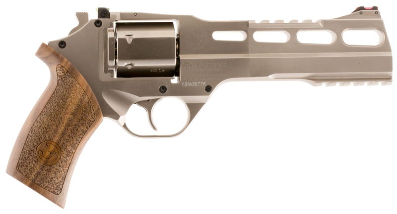 Chiappa Firearms Rhino 60DS Nickel .357 Mag 6" Barrel 6-Rounds