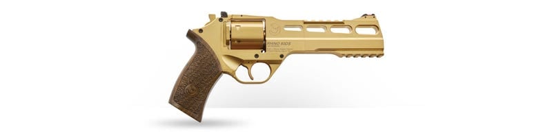 Chiappa Firearms Rhino 357 Magnum 6" Barrel 6 Rounds Gold Finish