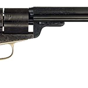 Cimarron Firearms 1851 Richards-Mason Wild Bill Engraved Case Hardened .38 SPL 7.5" Barrel 6-Rounds