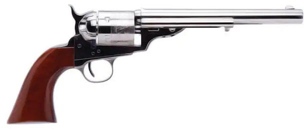 Cimarron Firearms 1872 Open Top Army Stainless .45 Colt 7.5" Barrel 6-Rounds