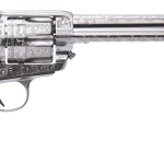 Cimarron Firearms Frontier Nickel .45 LC 7.5" Barrel 6-Rounds Teddy Roosevelt Engraving