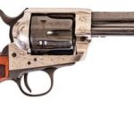 Cimarron Firearms Frontier Pre-War 1896-1940 Silver .45 LC 4.75" Barrel 6-Rounds
