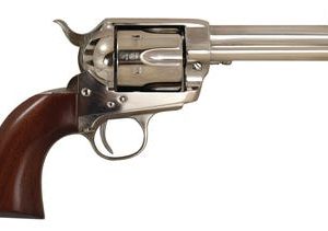 Cimarron Firearms Pistolero Nickel .45 Colt 4.75" Barrel 6-Rounds