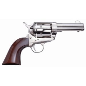 Cimarron Firearms Pistolero Nickel / Walnut 9mm 3.5" Barrel 6-Rounds