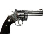 Colt Ammo Python Filigree Stainless .357 Mag 4.25" Barrel 6-Rounds