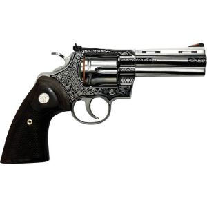 Colt Ammo Python Filigree Stainless .357 Mag 4.25" Barrel 6-Rounds