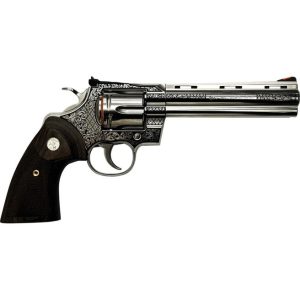 Colt Firearms Python Custom "Filligree" Stainless .357 Mag 6" Barrel 6-Rounds
