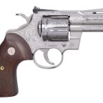 Colt Firearms Python Stainless Engraved .357 Mag / .38 SPC 3" Barrel 6-Rounds