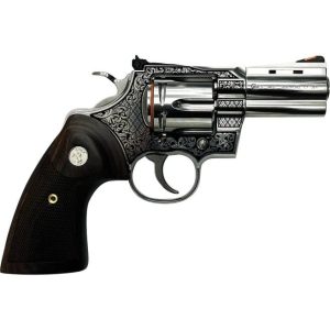 Colt Firearms Python Filligree Stainless / Walnut .357 Mag 3" Barrel 6-Rounds