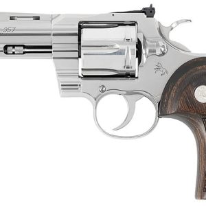 Colt Python Target Stainless .357 Mag / .38 SPL 4.25" Barrel 6-Rounds w/Fiber Optic Sights