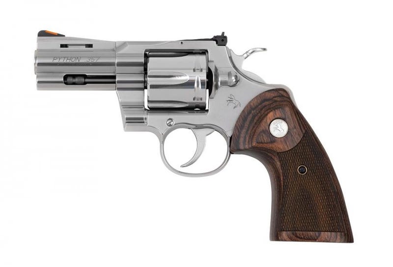 Colt Firearms Python Walnut .357 Mag 3" Barrel 6-Rounds Factory Blemish