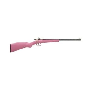 Crickett .22LR Pink Synthetic with Blued Barrel