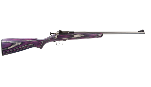 Crickett Youth G2 Black / Purple / Stainless .22 LR 16.5" Barrel 1-Rounds