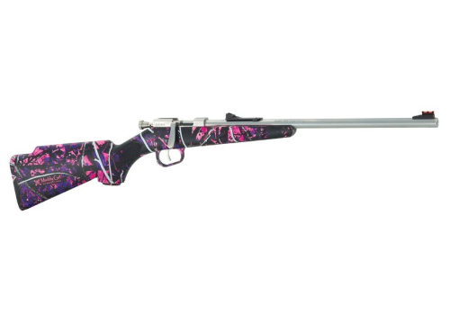 Crickett Youth G2 Muddy Girl/Stainless .22 LR 16.125" Barrel 1-Round
