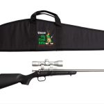 Crickett Single Shot Rifle Package Black / Stainless .22 LR 16.125" Barrel 1-Rounds