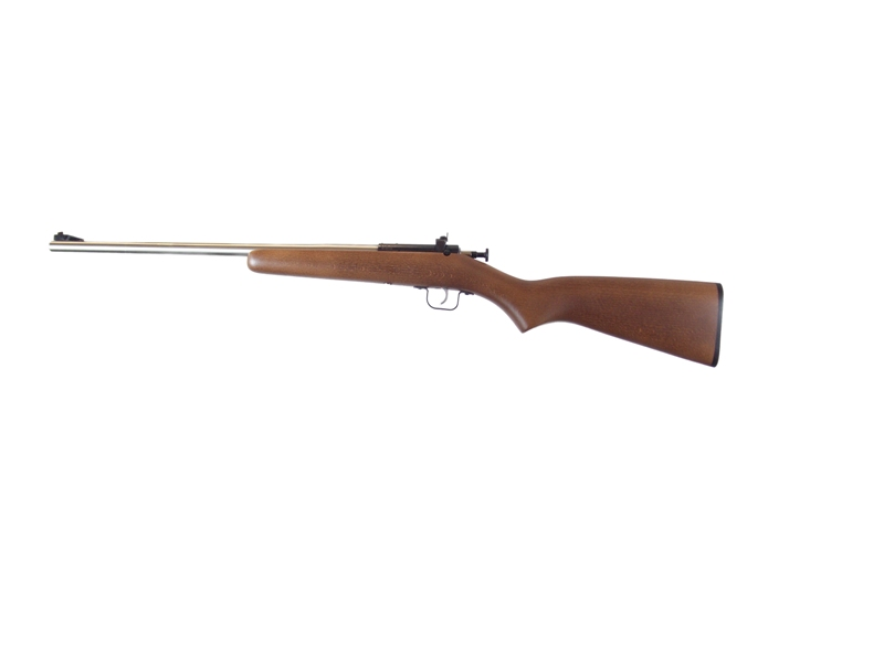 Crickett Youth G2 Walnut/Stainless .22 LR 16.5" Barrel 1-Rounds
