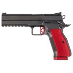 Dan Wesson DWX Black / Red 9mm 5" Barrel 10-Rounds