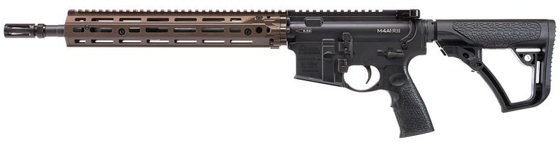 Daniel Defense DD4 RIII Black / Flat Dark Earth 5.56 14.5" Barrel 10-Rounds