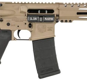 Diamondback DB15 Pistol Flat Dark Earth 5.56 NATO/.223 Rem 10" Barrel 30-Rounds M-LOK Handguard
