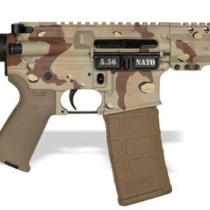 Diamondback DB15 Chocolate Chip Camo 5.56 7" Barrel 30-Rounds w/ SBA3 Brace