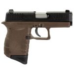 Diamondback DB9 G4 Midnight Bronze 9mm 3.1" Barrel 6-Rounds 3-Dot Sights