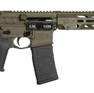 Diamondback Obsidian DB15 Pistol OD Green 5.56 11.5" Barrel 30-Rounds w/ SBA5 Brace